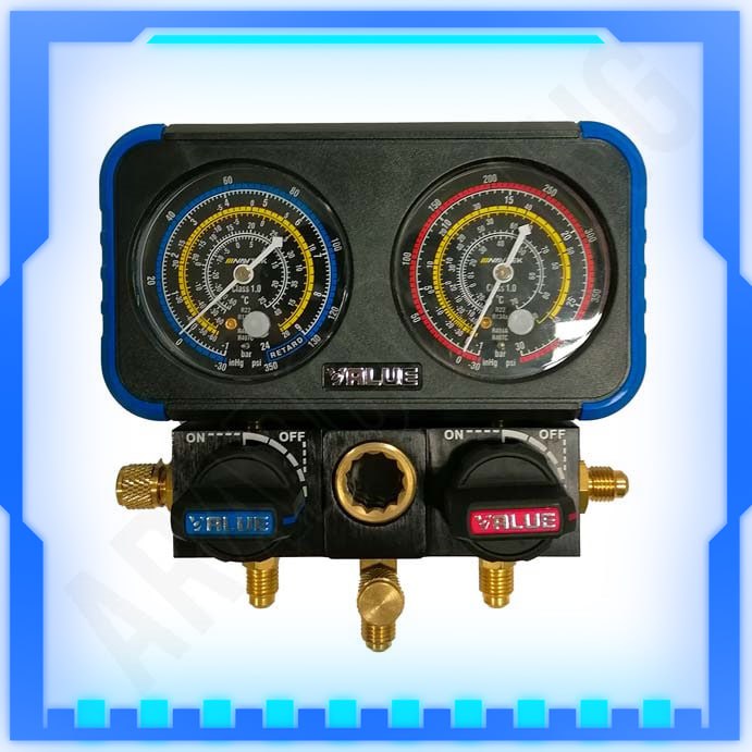 گیج دوقلو نوواتک VRM2-B-0501️مدل 
