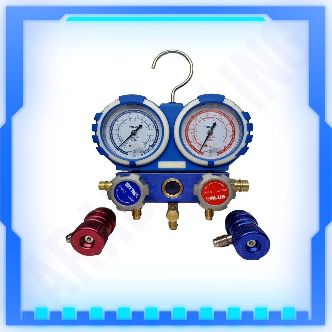 گیج دوقلو ولوو VMG-2-R134A-B️مدل 