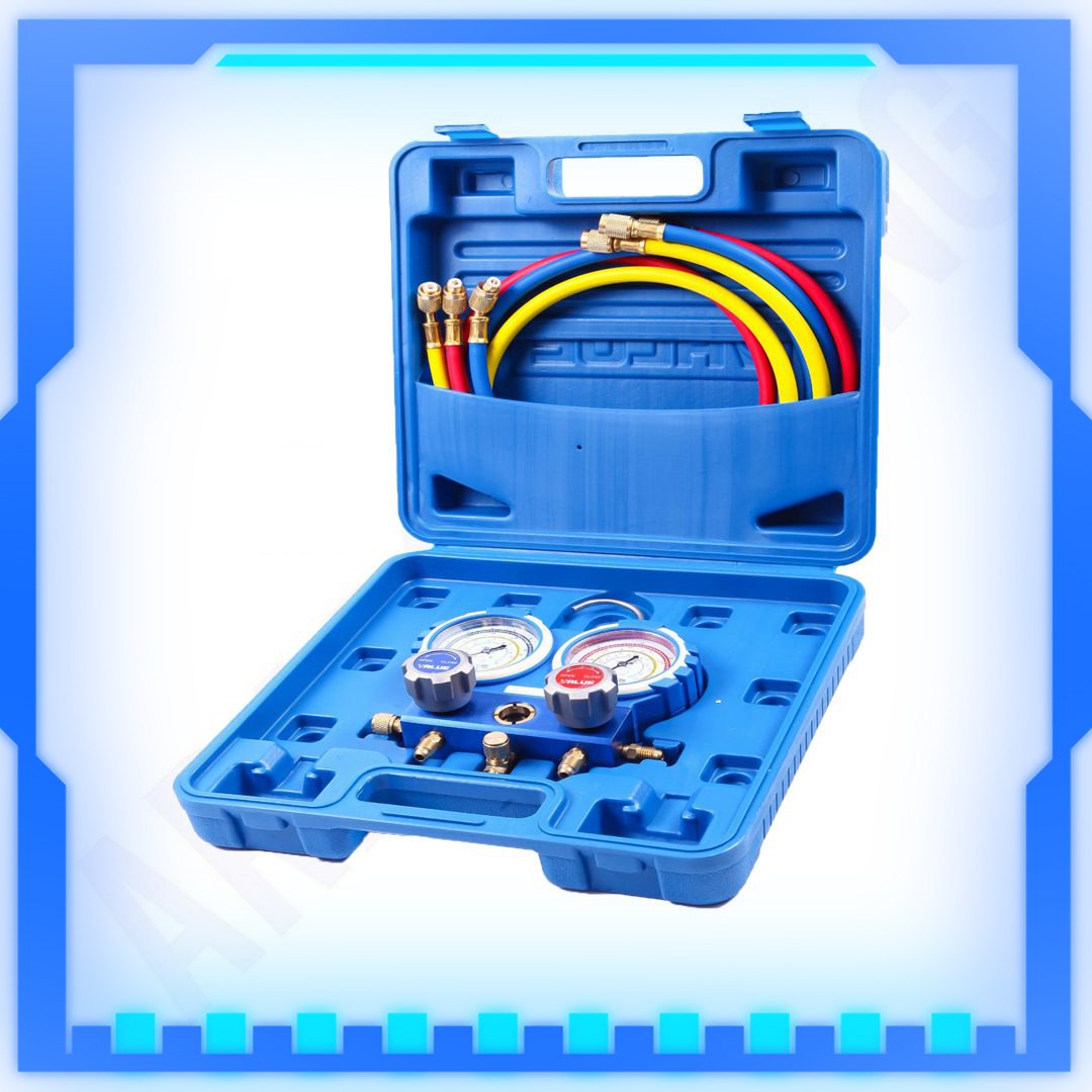 گیج دوقلو ولوو VMG-2-R410A-B️مدل 