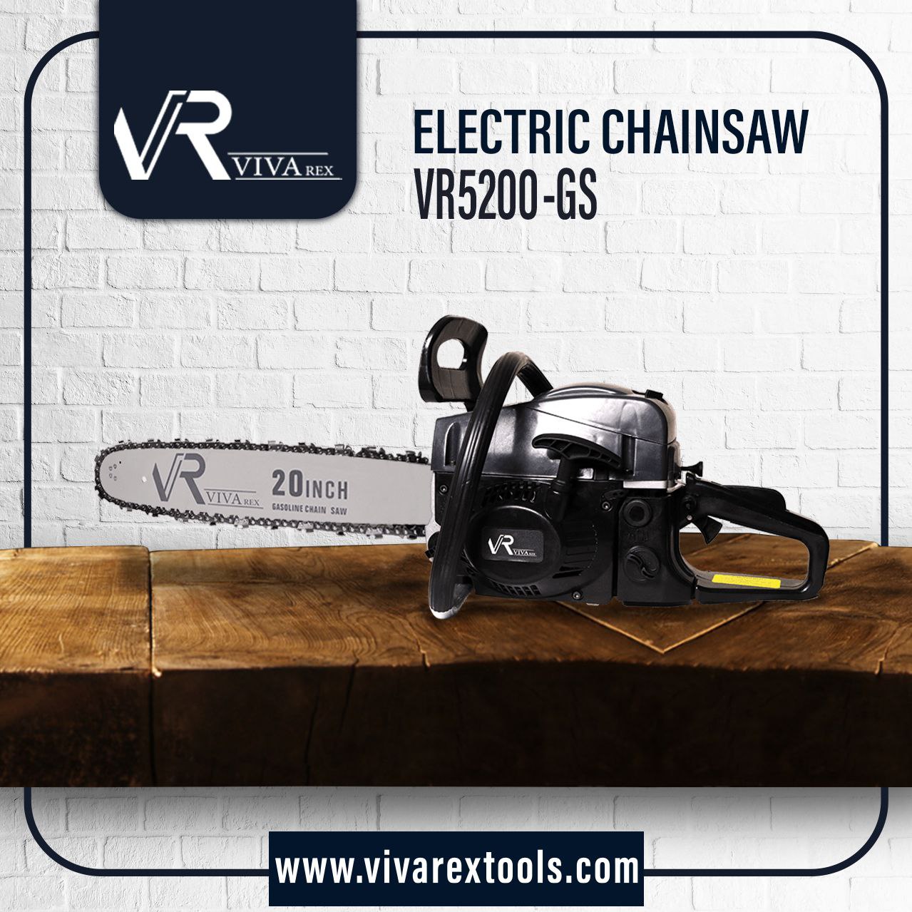  اره زنجیری بنزینی ویوارکسVR5200