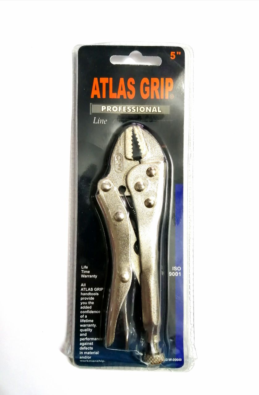 انبرقفلی سایز 5 ATLAS GRIPجنس فوق