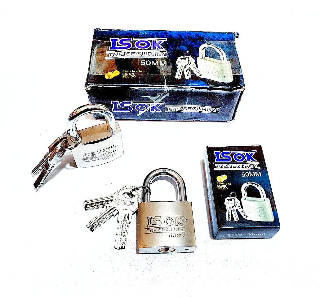 قفل آویز ۵۰ فولادی کلیدکامپیوتریجن