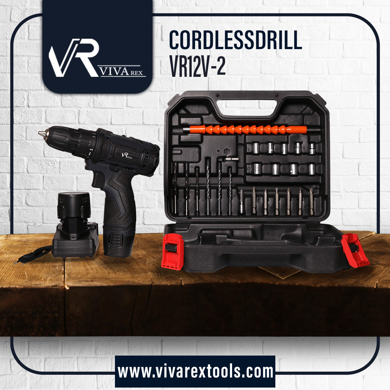دریل شارژی ویوارکس VR12V-2