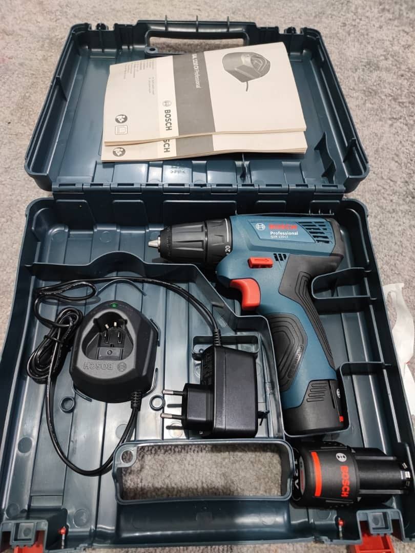 دریل شارژی۱۲ولت دوباطری بوشمدلGSR_