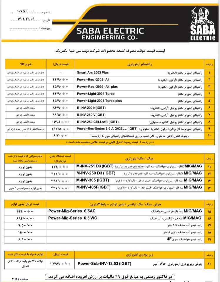   فروشگاه ابزار حرفه‌ای لیست قی