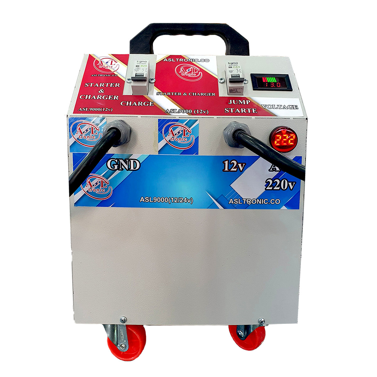 استارتر و شارژر پرقدرت صنعتیAsL9000