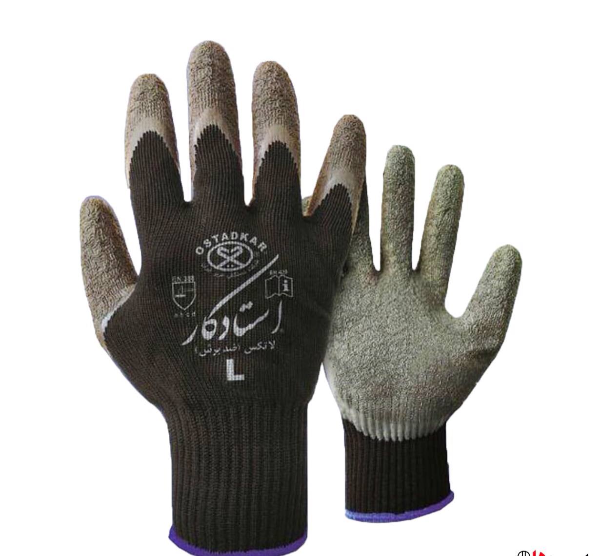 #دستكش_ضدبرش_استاد_كاركارتن١٨٠جفتي