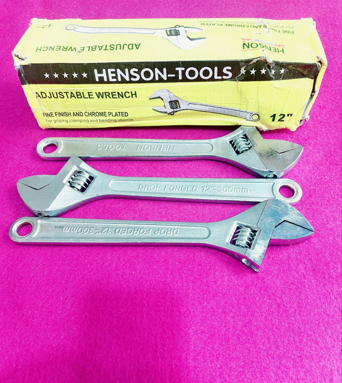 آچار فرانسه هنسون HENSONسایز 12ک