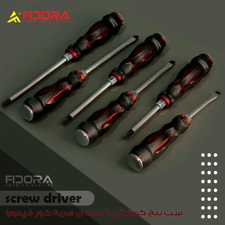 ست پیچ گوشتی ضربه خورچهارسو و دوس