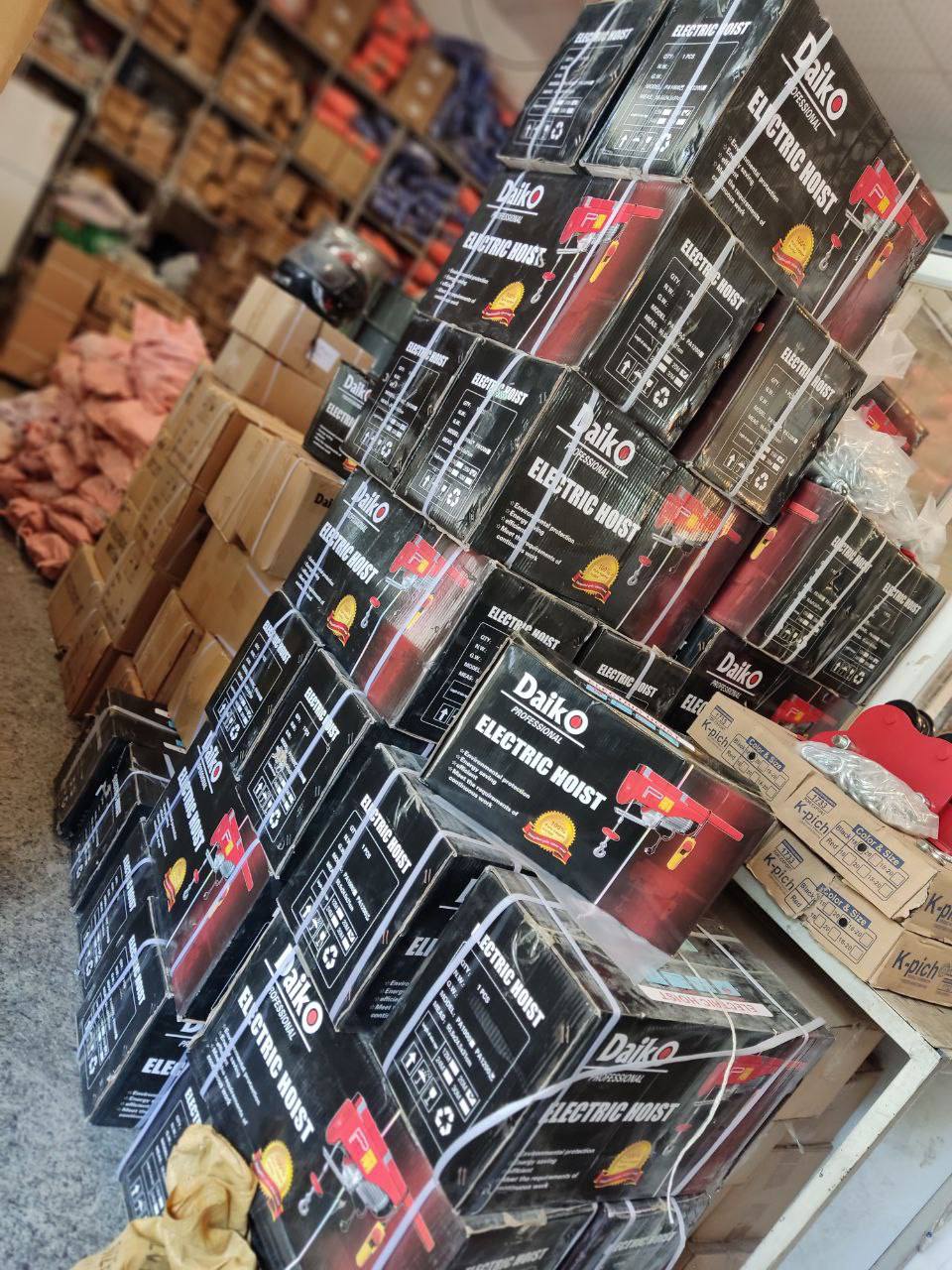 وارد کننده انواع وینچ های برقی تکفاز در تناژ مختلف