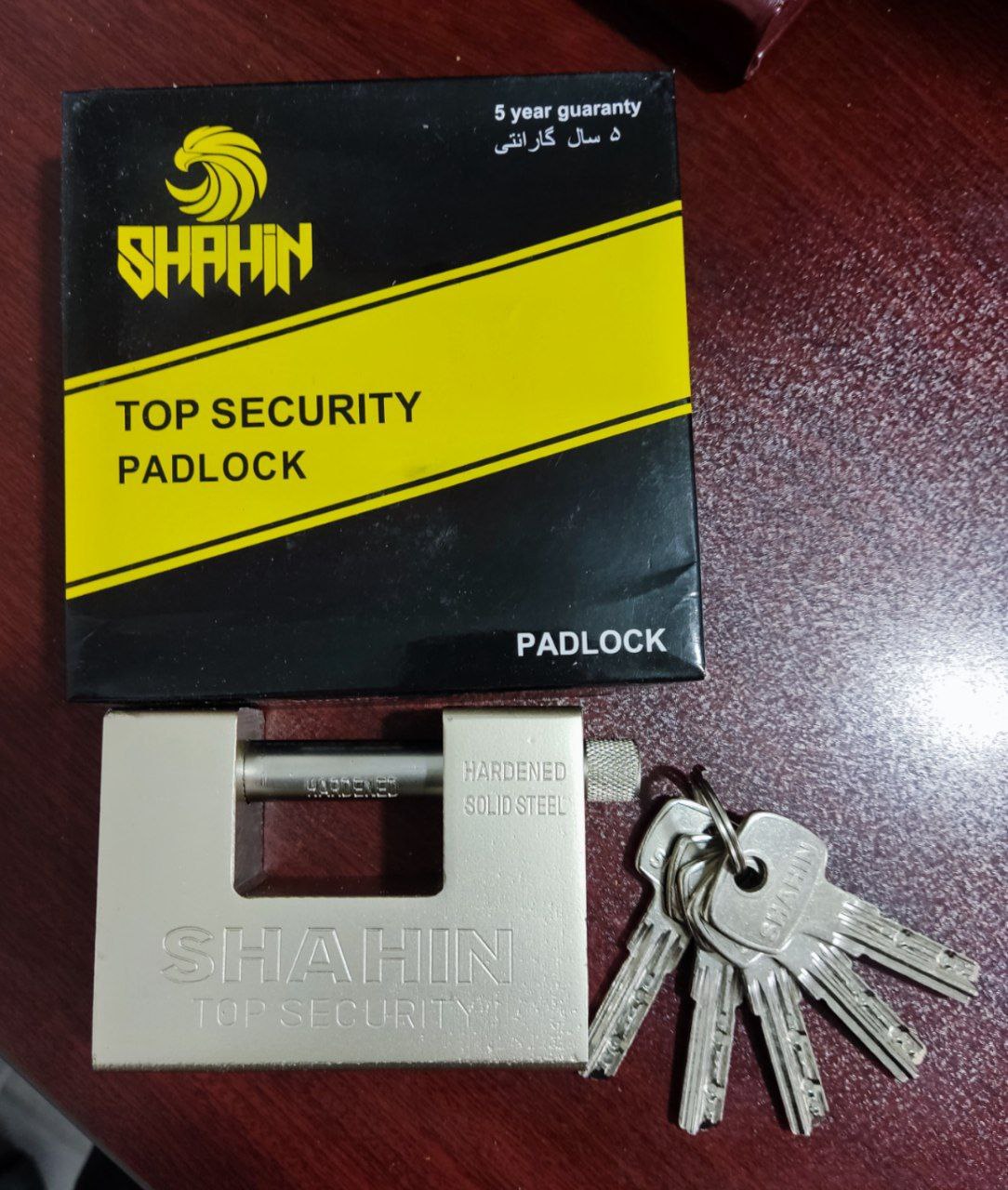 قفل کتابی ۹۴ فولادی 