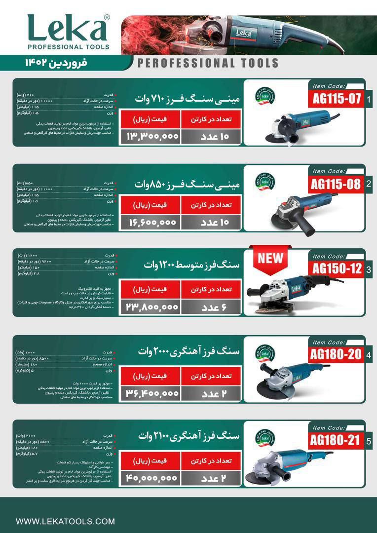  فروشگاه ابزار حرفه‌ای ‌