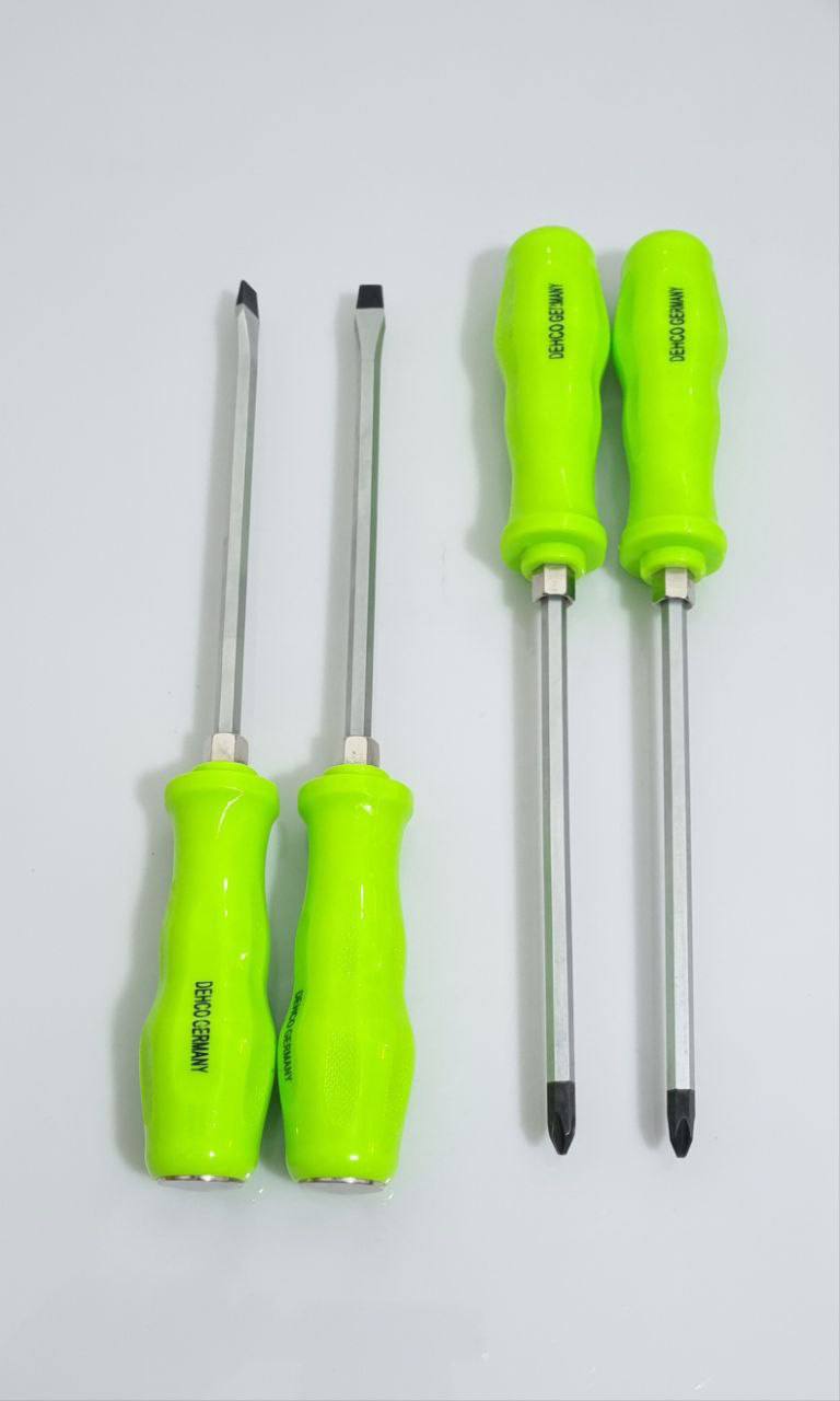  پیچ گوشتی ۶*۱۵۰ ضربه خور دسته TPR