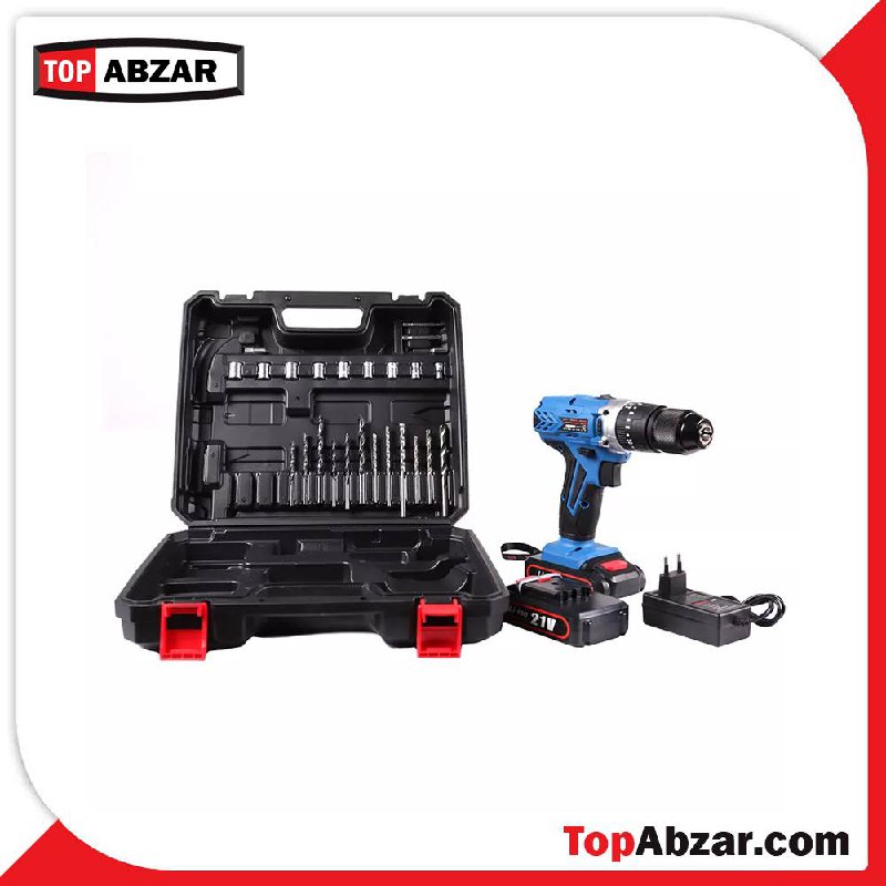 ⭐️ دریل شارژی 21 ولت ادون مدل LV3-2110