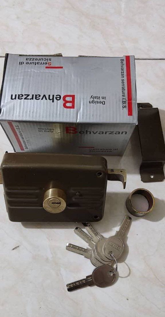قفل حیاطی بهورزان Behvarzan کارتن ۲۴ عدد