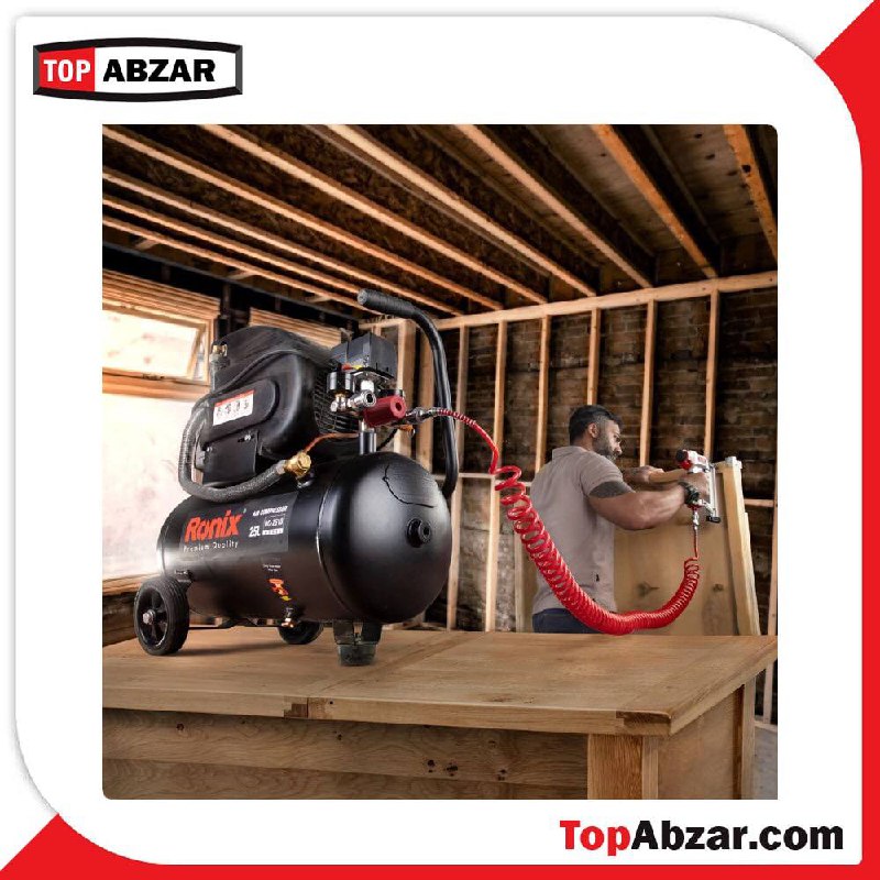 ⭐️ کمپرسور باد 25 لیتری رونیکس مدل RC-2510 