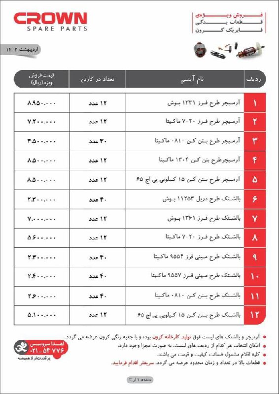 #فروش_ارمیچرهای_گابریک