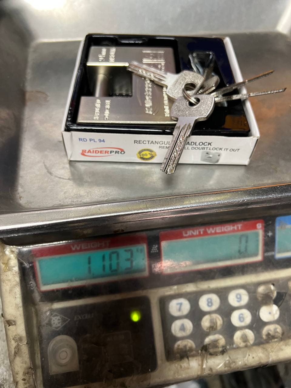 کتابی 94 فولادی سنگین RAIDER(110)