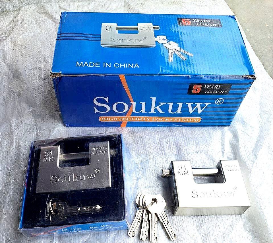 قفل کتابی 94 فولادی SOUKUW