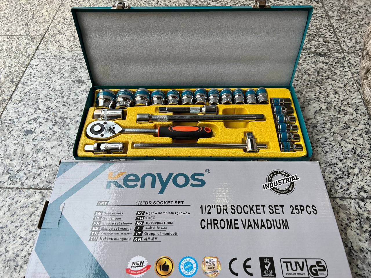 جعبه بکس ۲۴ پارچه kenyos 