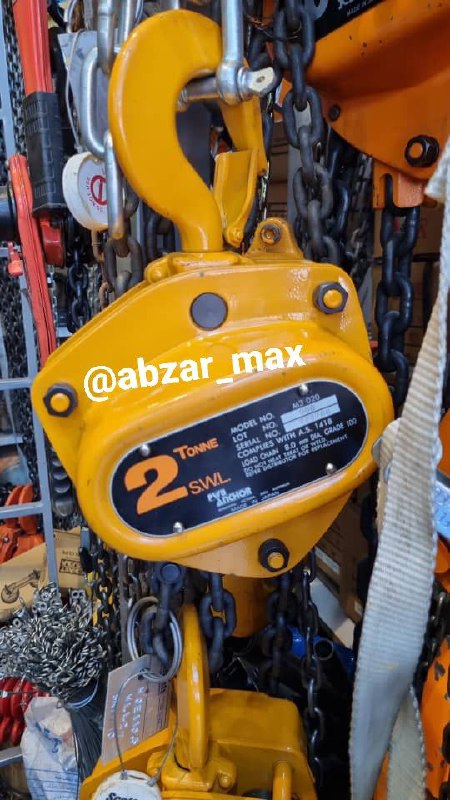 جرثقیل دستی زنجیری 2 تن کیتو KITO 