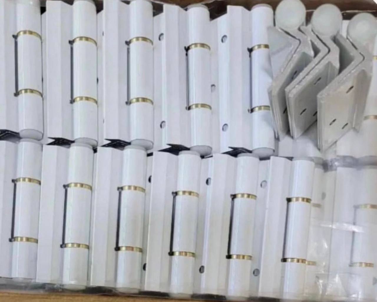لولا درب آلومینیوم سفید یخچالی 