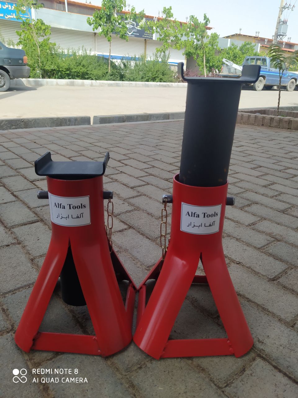 خرک های تعمیرگاهی۳تن آلفا ابزار تولید شده با لوله ۳میل