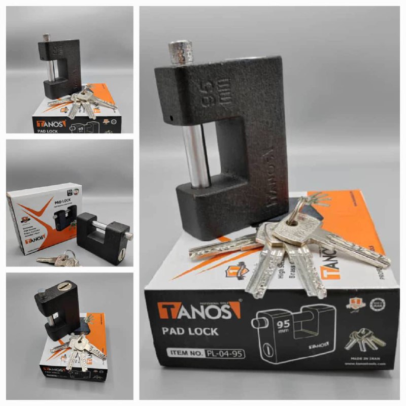 قفل کتابی سایز ۹۵ TANOS