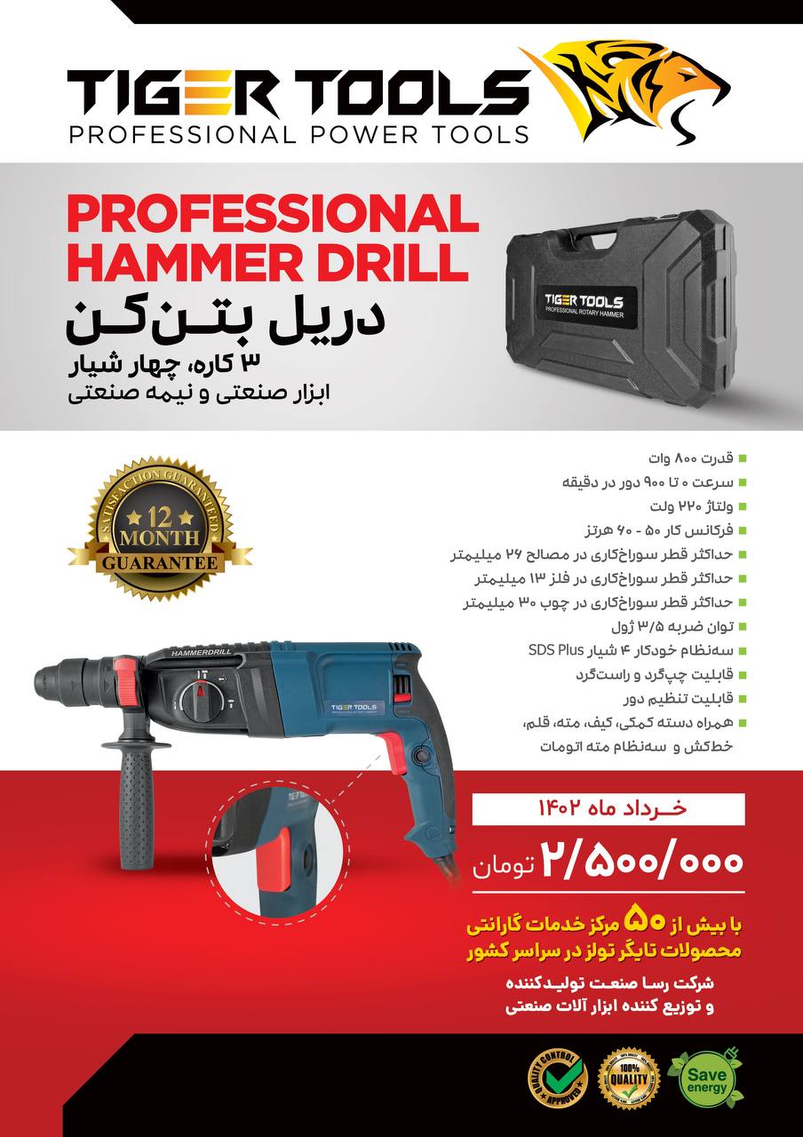 محصول جدید تایگر تولز 