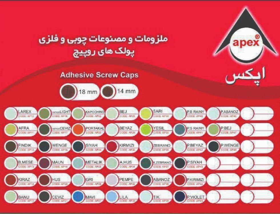 ⭕️ رنگبندی پولک اپکس