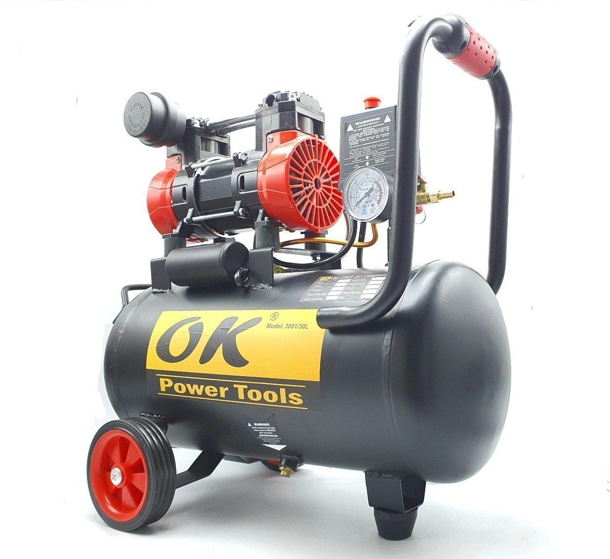 ⭐ کمپرسور ۳۰ لیتر بی صدا (سایلنت) اوکی 