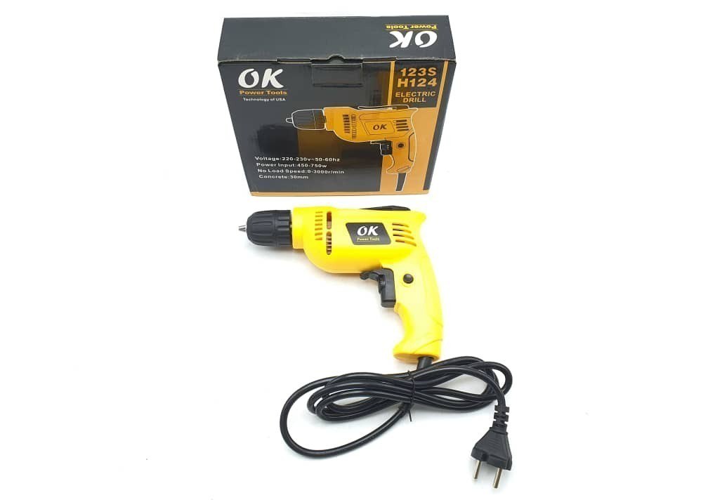 ⭐ دریل سه نظام ۱۰ اوکی 