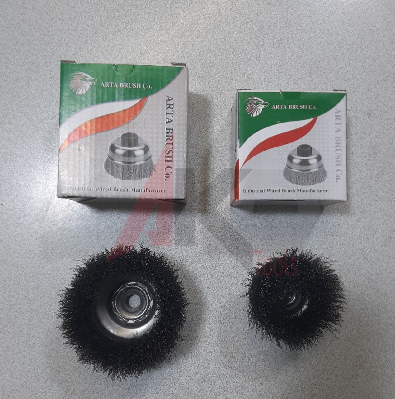 برس کاسه ای افشان آرتا سایز ۷.۵ و ۱۰