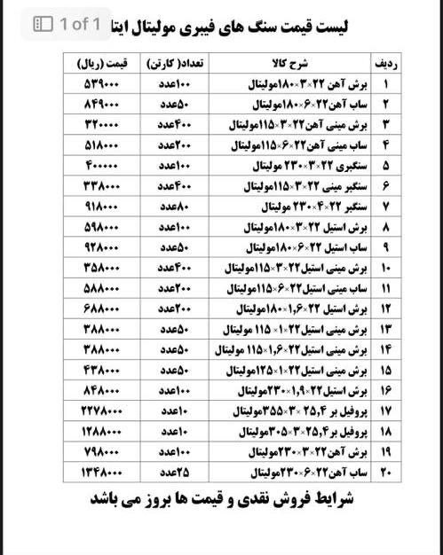 سنگ های مولیتال ایتالیا درحال پخش میباشد درصد همکاری تماس؟ ⏰تحویل ۲۴ساعت کاری⏰ ارسال تا باربری رایگا