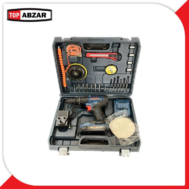 ⭐️ کیت دریل شارژی 36 ولت چکشی 