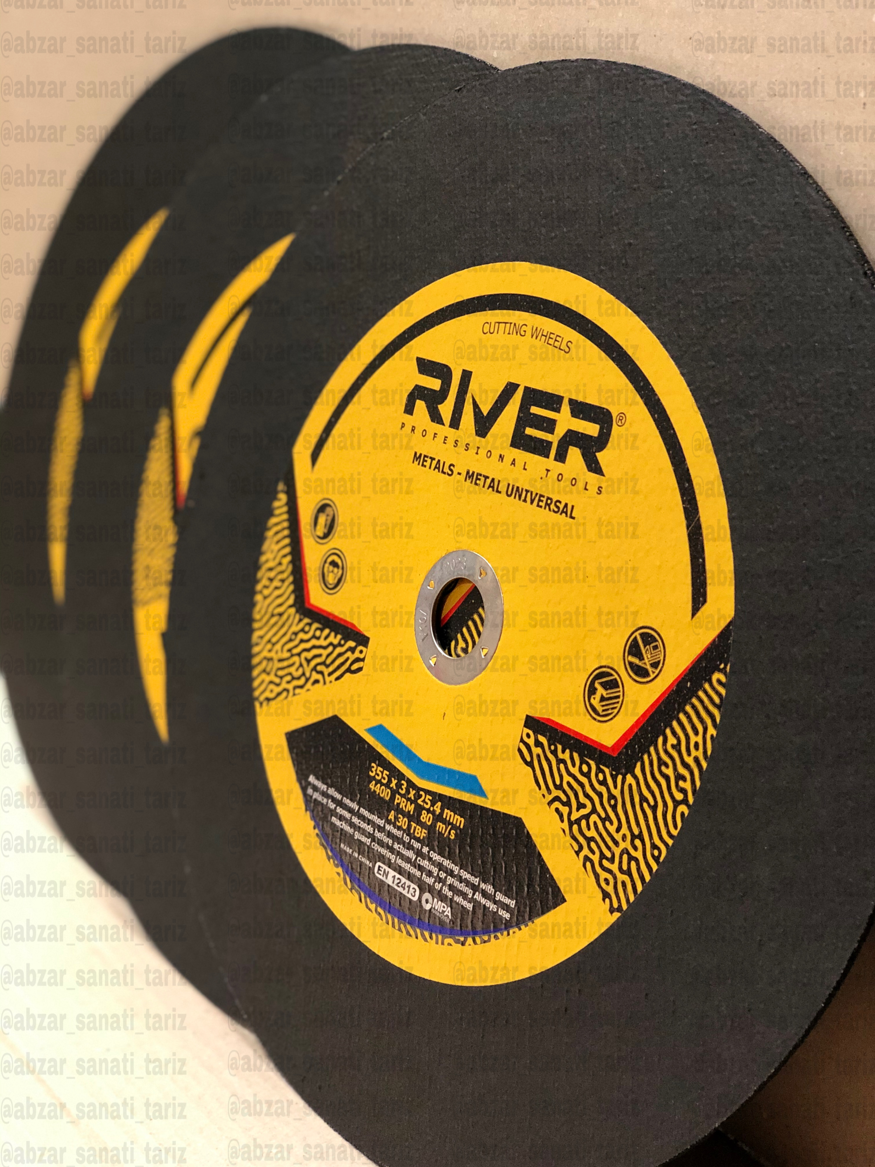  سنگهای فيبری برش و سايش #ریور RIVER