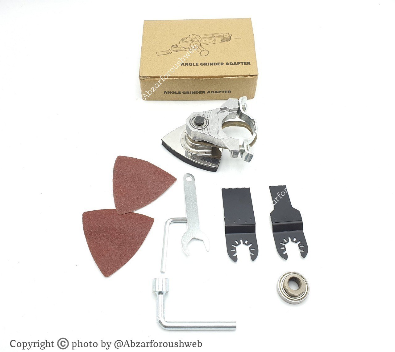 ⭐ تبدیل مینی فرز به مولتی تولز (چند کاره) 