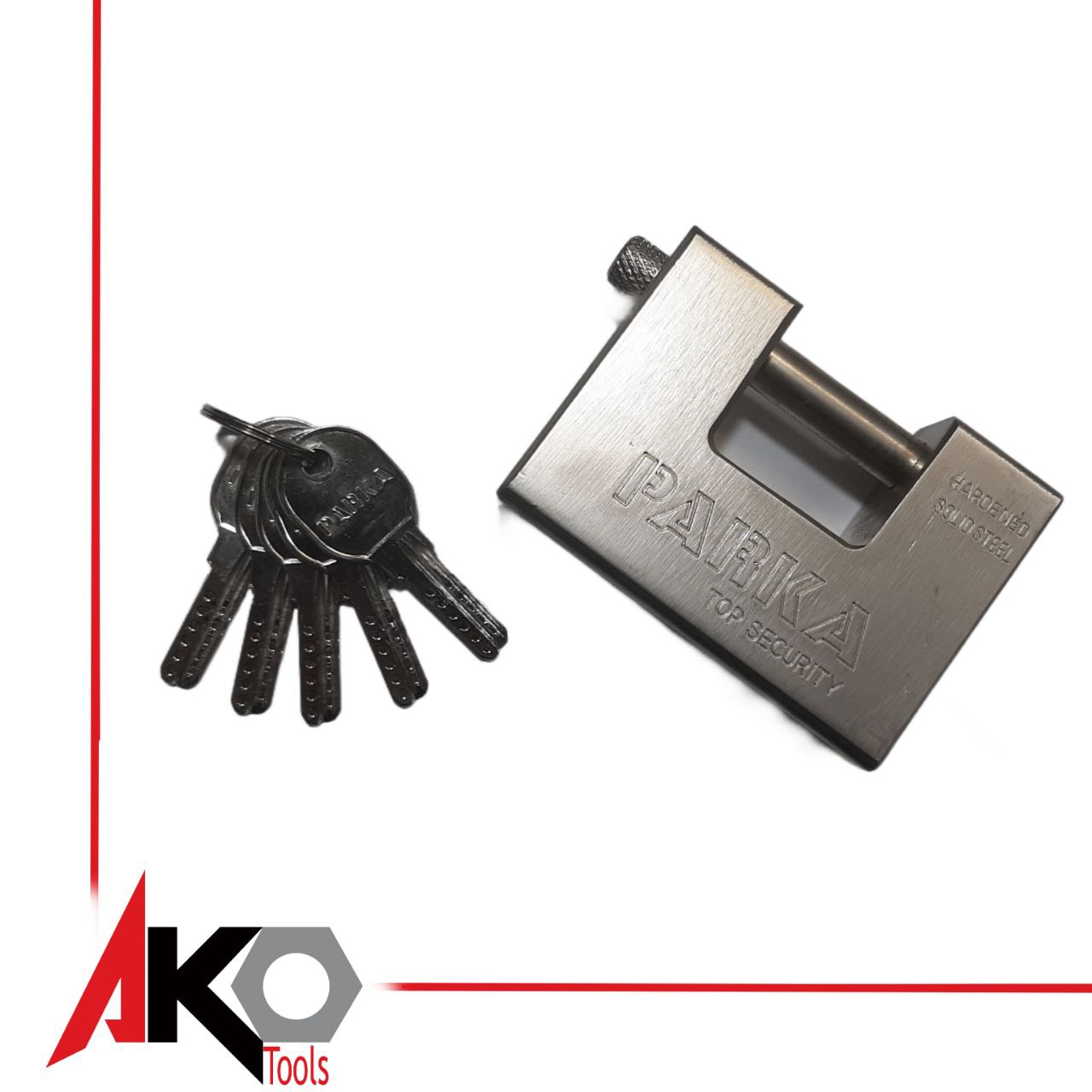 قفل کتابی ۲ زبانه پارکا کیفیت و امنیت بالاتر از برندهای مشابه