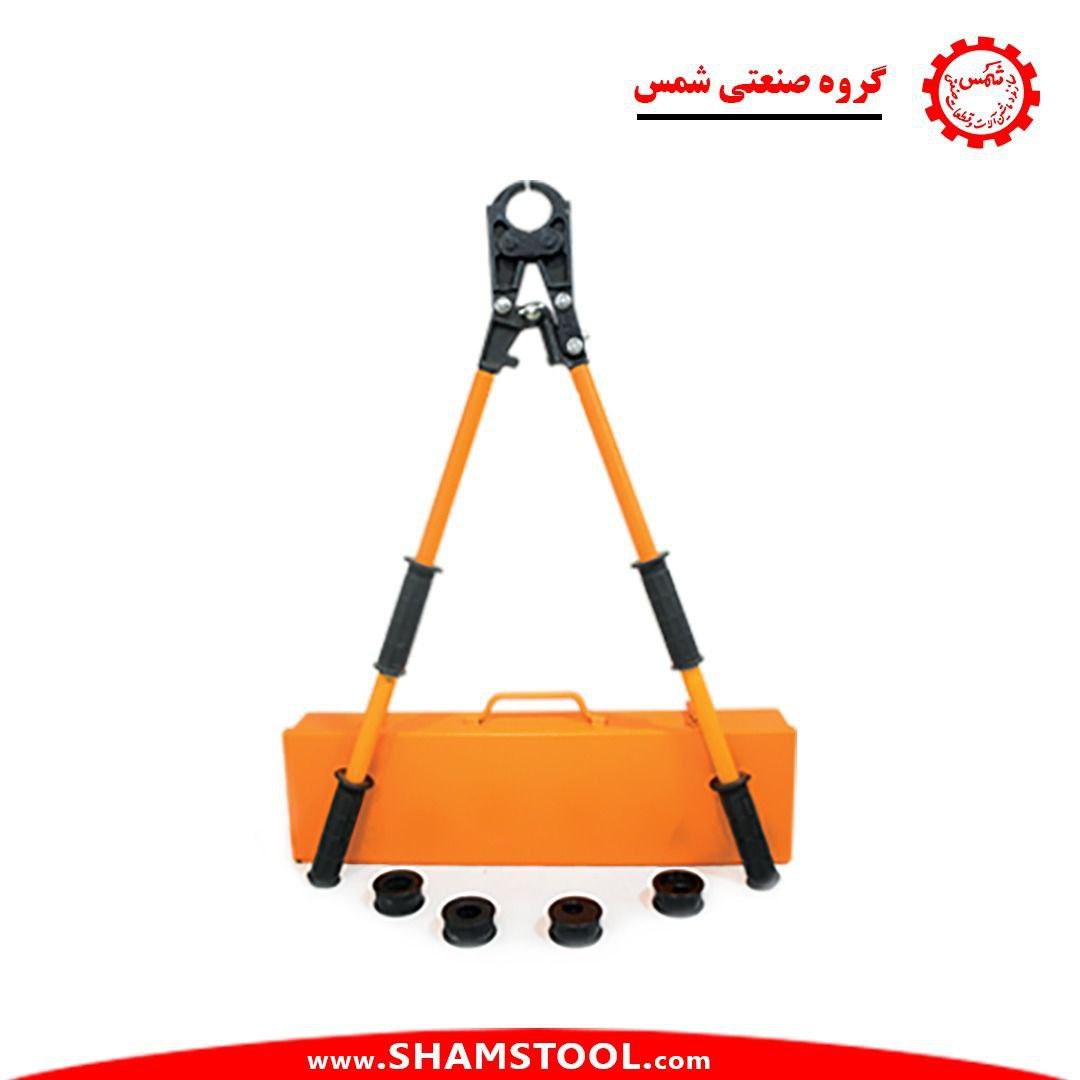 دستگاه پرس لوله پنج لایه شمس 