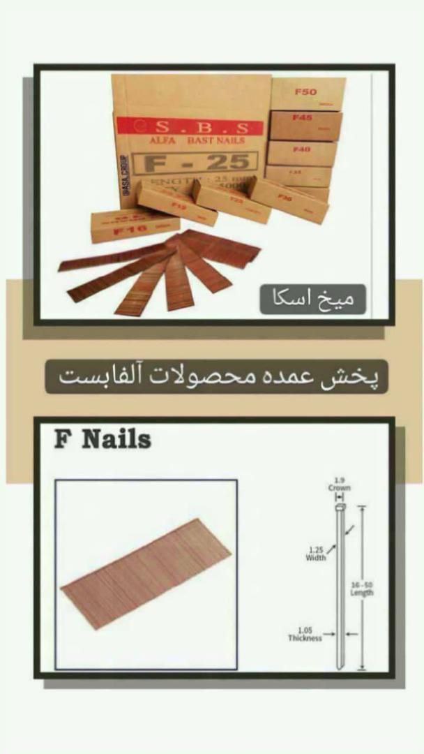 میخ بادی اسکا ( F )