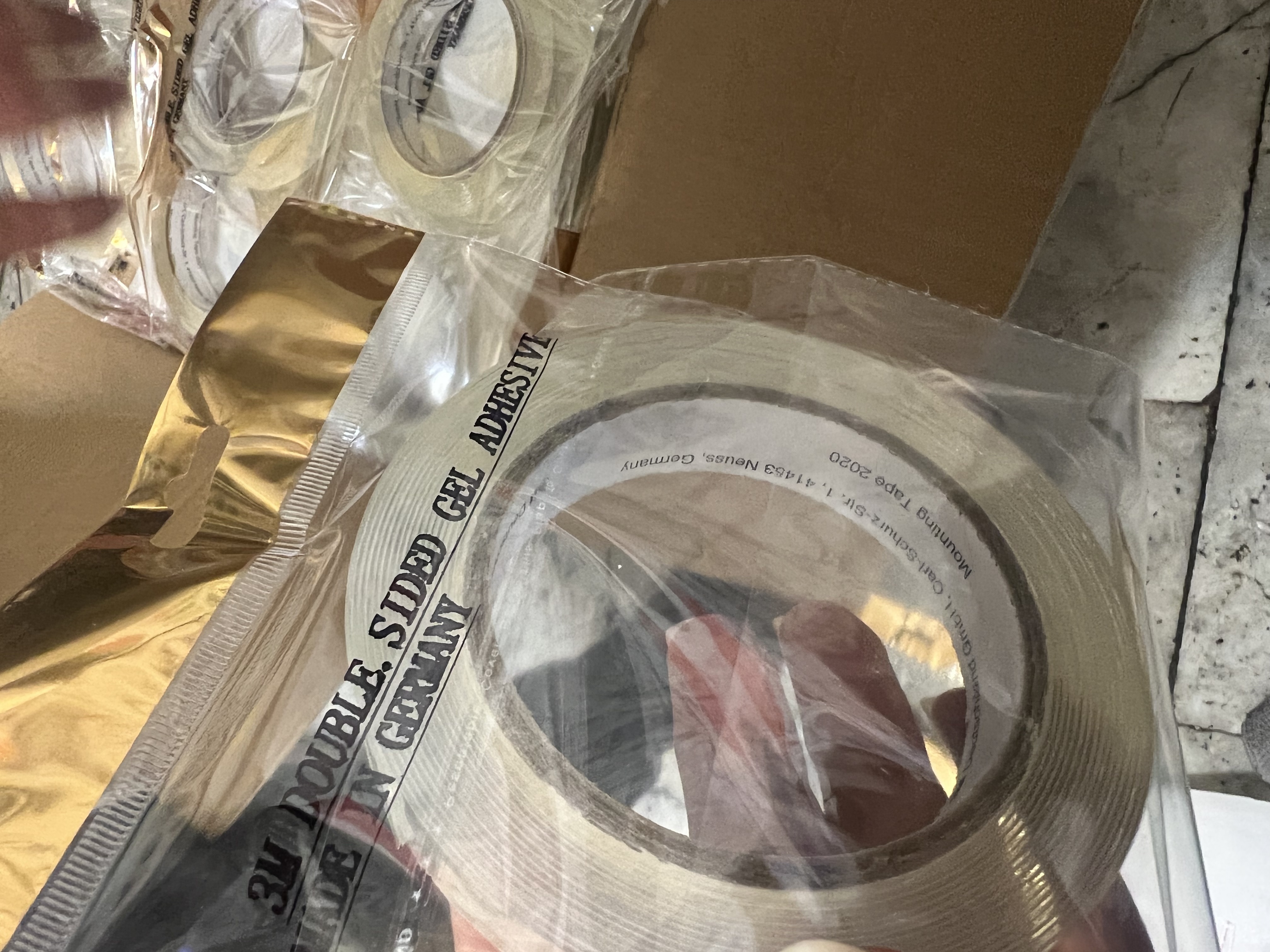 چسب دوطرفه ژله ای 