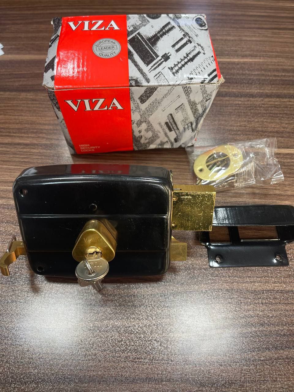 قفل حیاطی طرح کالی ویزا VIZA کارتن ۲۴ عدد