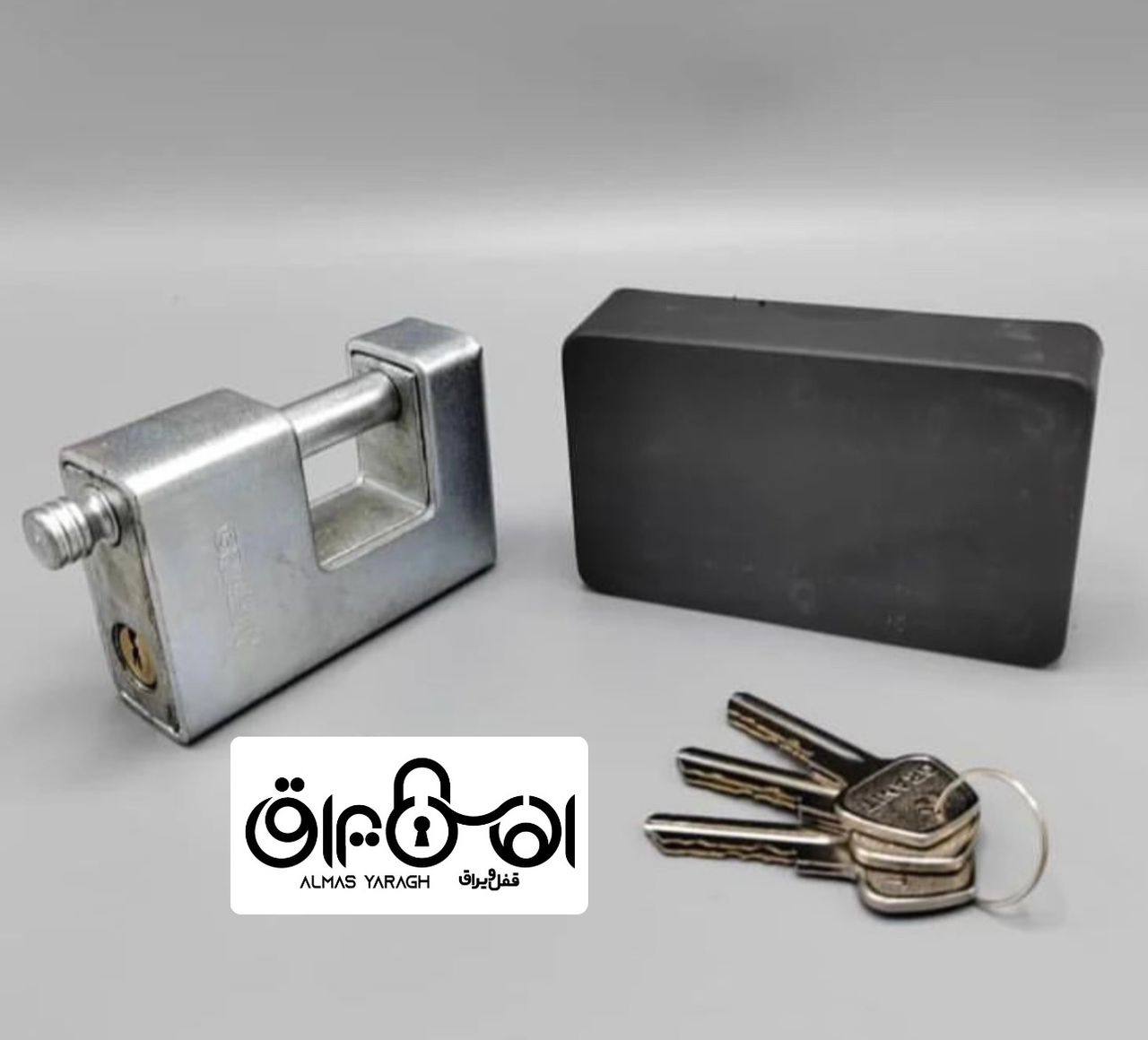 قفل کتابی کلید دوشیار گرانیت
