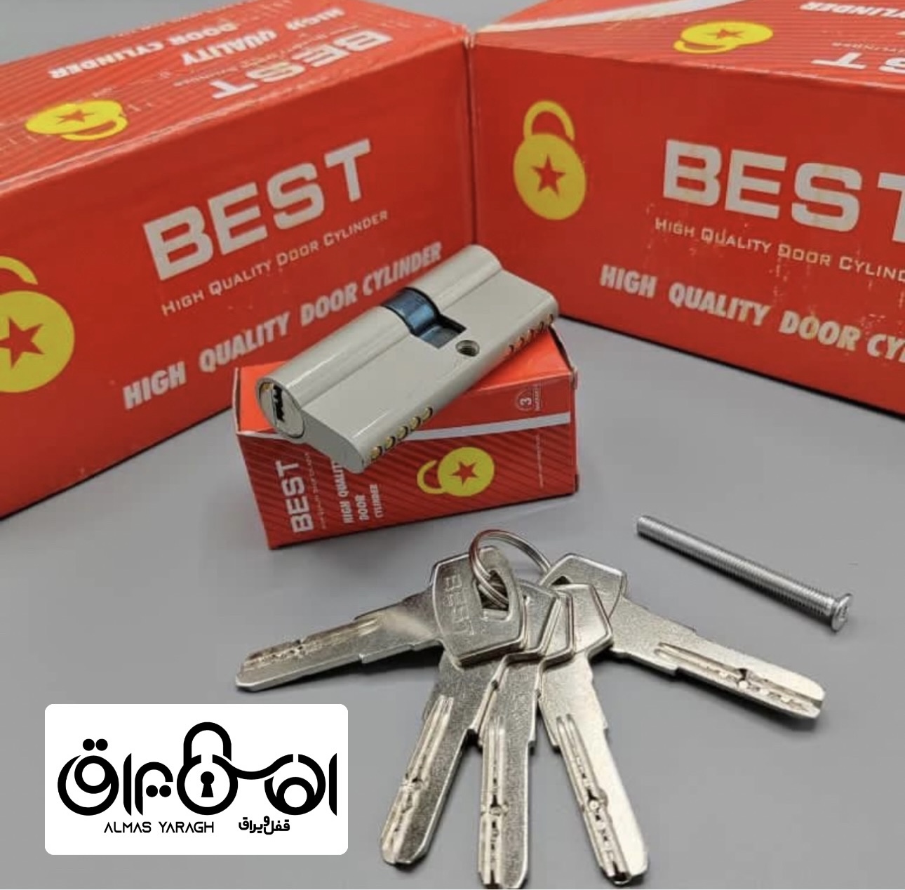 سیلندر کامپیوتری کلید بلندBEST 5کلید بلند کامپیوتری ،کیفیت عالی ،با ضمانت بی قید و شرط خرابی کارتن 1
