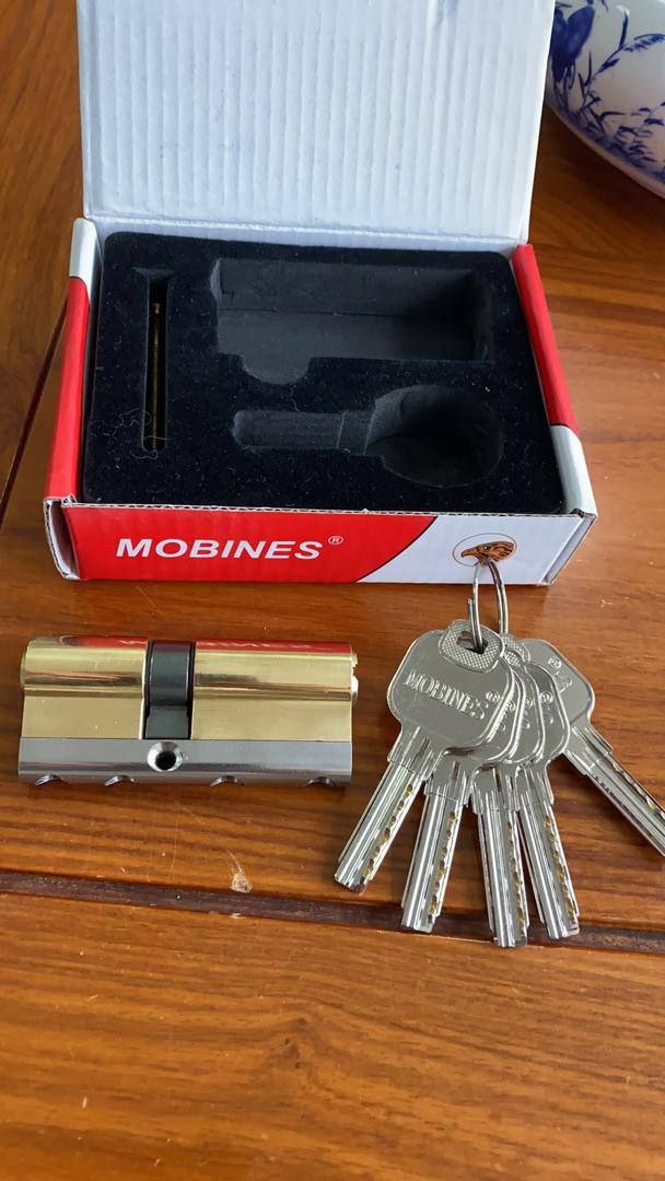 سیلندر ۷ تسمه فولادی تمام برنج مبینس MOBINES کارتن ۱۰۰ عدد