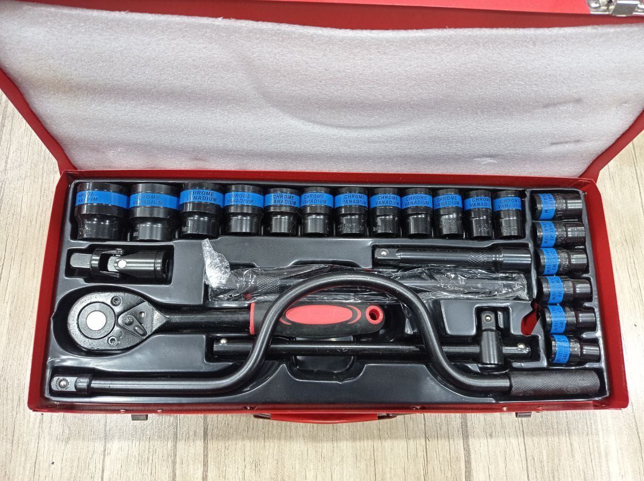 جعبه بکس ۲۴ پارچه هندلی دار مشکی