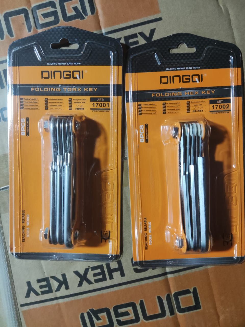آچار آلن چاقویی فلزی دینگی DINGQI تعداد در کارتن : 120 عدد قیمت : 65000 ارسال به سراسر کشور #پخش_ابز
