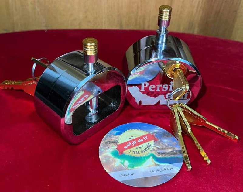 قفل کتابی ۹۰ کلید سولکسی خلیج فارس