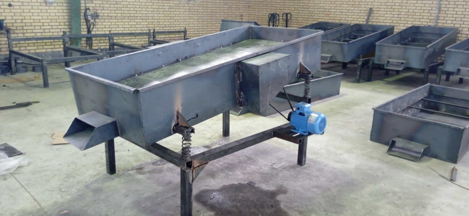 سرند خط تولید زغال