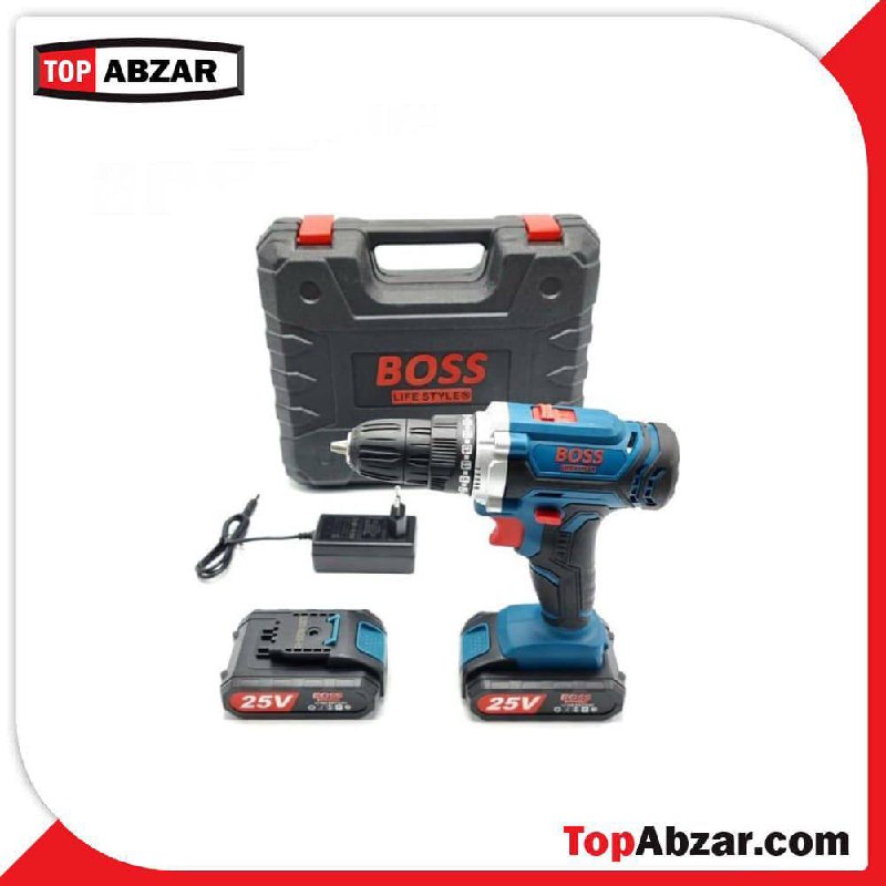 ⭐️ کیت دریل شارژی 25 ولت چکشی 